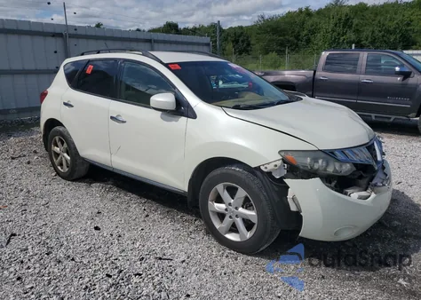 2009 Nissan Murano S z USA, uszkodzony, nr VIN JN8AZ18W69W146684